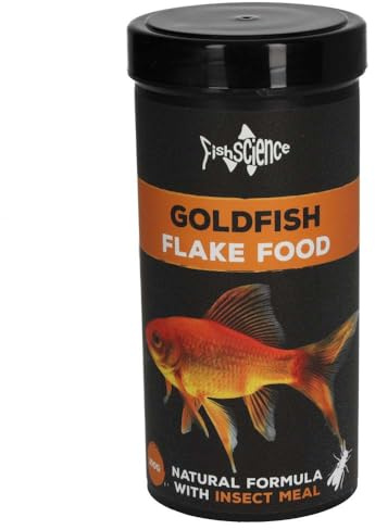 FishScience Goldfish Flakes 100g (500ml) Ponds & Aquariums - Goldfish Food