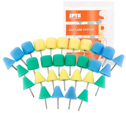 SPTA Mini-Polierpads, 30 Stück Mini-Polierpads