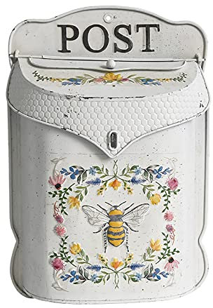 All Chic Buzón para Colgar en la Pared, buzón de Correo Exterior, buzón de Pared para decoración de Pared