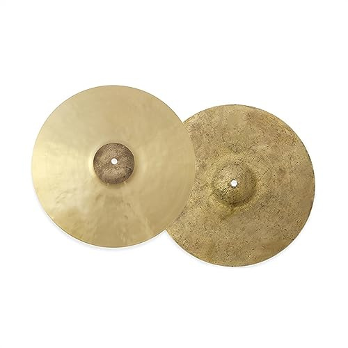 Trumcymbal Trumma Jazz Trumma Cymbal B20 Bronslegering Cymbal Hi-hat Cymbal (Color : 16 inch hihat)