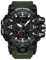 Rorios Herren Militär Armbanduhr - Mode Sport Multifunktional Elektronische Digital Analog Quarz Dual Display für Jungen Männer - 50M Wasserdichte Armee Grün