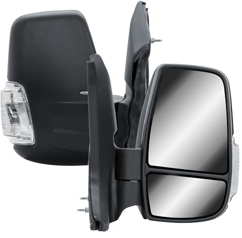 Außenspiegel Rechts Spiegel Elektrisch und Beheizbar mit Blinker Für Ford Transit V363 2014-2026