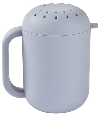 BÉABA, Babykopfspülung, Bade-/Duschgießkanne, Badespiele, 2 in 1, Haartrockner und Wasserspiele Baden, 2 Durchfluss-Arten, Abnehmbarer Deckel, Silikon