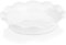 LOVECASA Porcelain Cake Tin with Wavy Edge, Round Diameter 25.5 cm, Set of 1
