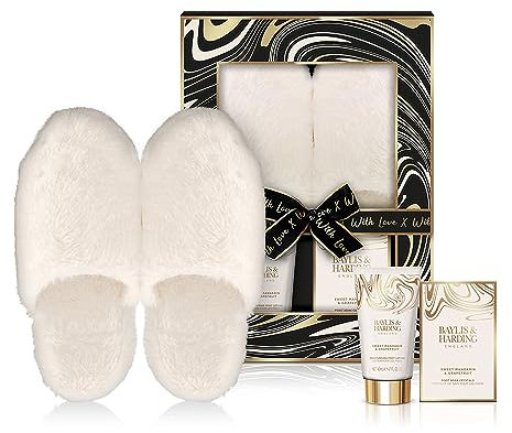 Baylis & Harding Sweet Mandarin & Grapefruit Luxury Slipper Gift Set (Pack of 1) - Vegan Friendly