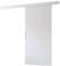 MINIO - Schiebetür Komplettset CLEAN A, 106 cm Breit, Schiebetüren, Wandmontage, Schiebetürsystem, Zimmertüren - Weiss Matt