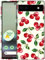 GlamCase for Google Pixel 6A 5G - Cherry Watercolor Pattern Printed Slim & Sleek Cute Plastic Hard Snap on Protective Designer Back Phone Case/Cover for Pixel 6A 5G White