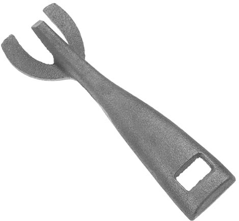 Holibanna Pinza De Hierro Para Sartén Teppanyaki y Barbacoa Herramienta Práctica Para Asar Carne y Pizza Clip Escaldado Suministros Para Barbacoas