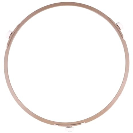 Housoutil Anillo Giratorio Para Microondas Soporte De Rodillo Para Plato Giratorio De Vidrio Repuesto De Anillo Para Bandeja De 7.00 X 7.00 X 0.62 Pulgadas Para Calentamiento Uniforme