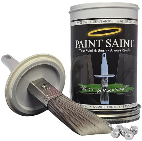Paint Saint – Airtight Touch Up Paint Container with Built-In Brush | Mess-Free Paint Storage | Quick, Satisfying Touch Ups | Perfect for Homeowners, DIY & Property Managers
