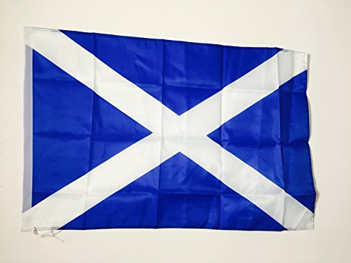 AZ FLAG Bandiera Scozia 90x60cm - Bandiera Scozzese 60 x 90 cm Foro per Asta