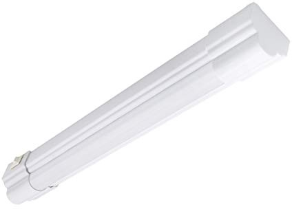 Maxxima 12 inch LED Under Cabinet Light - 600 Lumens Warm White 3000K, Undermount Lighting Fixture for Kitchen, Closet, and Bedroom, On/Off Switch, Plug in