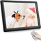 GJCrafts Cornice digitale da 10 pollici può ospitare scheda da 32 GB HD Schermo Cornice Foto Digitale con Telecomando, Foto/Musica/Video del lettore, Calendario, Sveglia