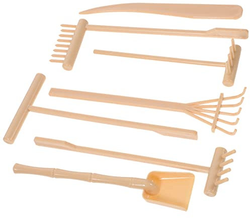MINAOLULUS Zen Garden Rake Sandbox Tool for Meditation Zen Garden Rake Mini Accessories Outdoor