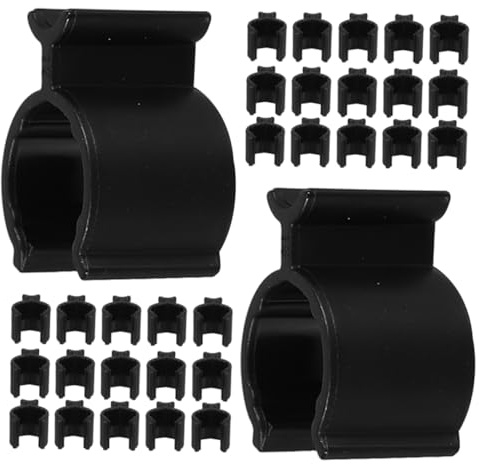 Alipis 50pezzi Clip Di Bloccaggio Per Pompa Da Viaggio in Plastica Parte Di Fissaggio Per Erogatore Di Shampoo Clip Per Pompa Per Lozione Morsetto Di Perdite Per Bottiglie Di Plastica Di