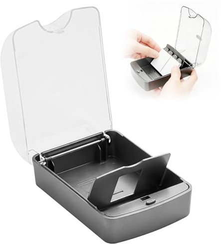 Caja para tarjetas de visita, para 350 tarjetas de visita, con registro A-Z, almacenamiento para tarjetas de visita, organizador de tarjetas de visita, caja organizadora, para tarjetas de visita