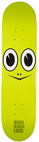 Toy Machine - Turtle Face Skateboard Deck, Green, 7.75