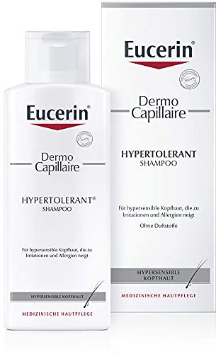 Eucerin DermoCapillaire hypertolerant schampo, 250 ml schampo