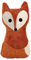 Designed by Lotte Hundespielzeug L: 25.5 cm orange Fuchs Vido