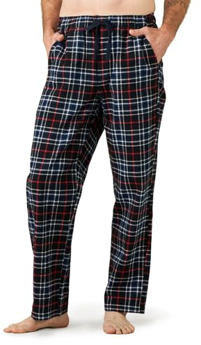 LAPASA Herr Fleece Pyjamasbyxor Avslappnad Passform Loungebyxor M128