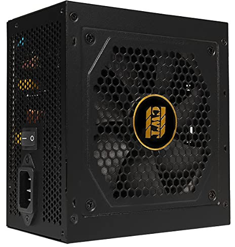 JUSTOP Fortitude 80 Plus Gold 850W Power Supply Unit, RTX 50 Ready, Full Modular ATX PSU, Active PFC Protection, Solid Caps, Long Flat Cables, SLI/Crossfire Ready