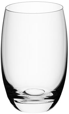 Gerlach 1760 Vasos Para Beber 360 Ml, Juego De 6 Vasos Para Agua, Universales, Para Zumo, Flujo Transparente