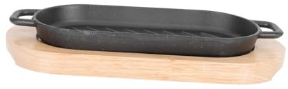 Cabilock 1juego Placa De Grill De Para Teppanyaki Sartén Antiadherente Para Carnes y Para Cocinas De Inducción y Comercial Tabla