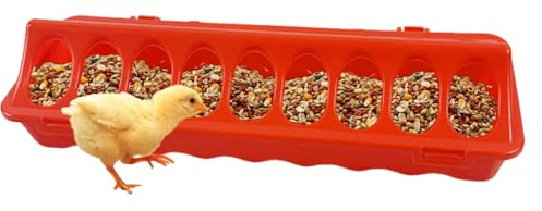 para Aves De Corral,Dispensador De Alimentos - Bandeja con Agujeros para Granjas Hogar Patos Palomas Codornices Exterior Interior