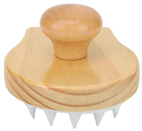 CEPILLO PARA CHAMPÚ PARA EL CABELLO CEPILLO LIMPIADOR MASAJEADOR DEL CUERO CUERO SUAVE DE SILICONA PARA UNA EXPERIENCIA DE DUCHA RELAJANTE