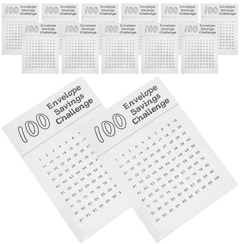 HOMSFOU Autocollants Numérotés 1 à 100 Ronds Imperméables Diamètre 1 Cm, 25 Feuilles Autocollants Chiffres Adhésifs Transparents pour Agendas, Loisirs Créatifs et Organisation Bureau
