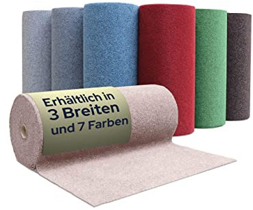 Primaflor Rasenteppich GREEN Meterware – Beige - 1,33m x 4,50m – Outdoor Kunstrasenteppich wetterfest & pflegeleicht