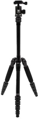SIRUI Traveler 5A Reise-Dreibeinstativ Aluminium schwarz mit Kugelkopf