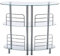 Mango Steam Contemporary Modern Home Liquor Bar (Euro, Clear)