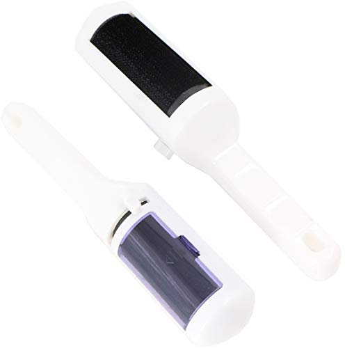 2 brosses anti-peluches, brosse à vêtements nettoyante pour poils d'animaux de compagnie, dépilatoire, meuble, canapé, enlève la poussière, les peluches et les cheveux pour la maison et les voyages