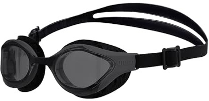 ARENA Air-Bold Swipe Schwimmbrille, Unisex-Schwimmbrille für Erwachsene mit Großen Gläsern, UV-Schutz, Swipe Anti-Fog Technologie, Air Seals