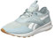 Reebok Damen Spark Run Sneaker, Seaside Grey/Chalk/Silver Met, 37 EU