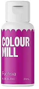 Colour Mill Oil Blend Food Colouring Fuchsia: Next Generation Oil Based Food Colours - 20 ml