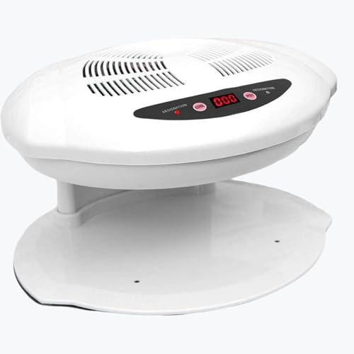 JOSBES 400 Watt Air Nail Polish Dryer, Nail Fan，Nail Varnish Dryer Intelligent Auto Sensor Hot and Cold Air Nail Polish Drying Fan Home Salon Manicure Tool for Hands and Feet (1)