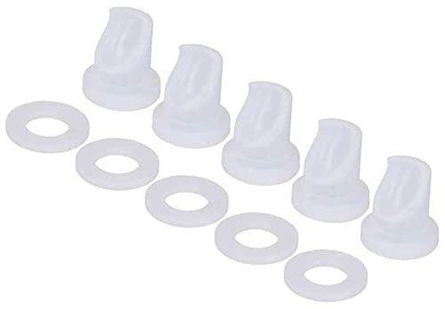 BUUNHI Heimbrausystem Homebrew D-Koppler Gasrückschlagventil Bierleitung Unterlegscheibe Dichtung Bierfass-Koppler-Zubehör bierbrauset