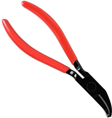 Falzzange, 45 Grad Blechbiegezange, Abkantzange Breit 60 mm, Blechzange mit Rutschfestem Griff Dachdecker Werkzeug zum Biegen Und GläTten Von Blechen