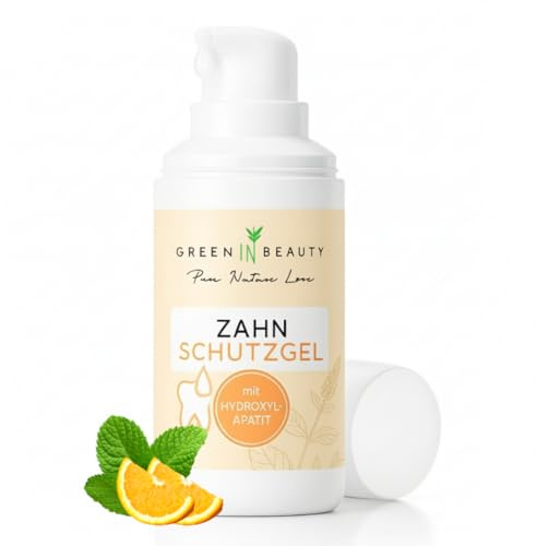 Green IN Beauty Gel paradenti 50 ml | gel dentale rimineralizzante con idrossiapatite, xilitolo e aloe vera | Protezione per smalto e gengive, cura delicata per denti sensibili