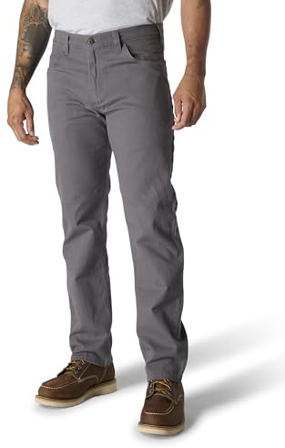 Carhartt Men's Relaxed Straight Rigby Pant, Gravel, W36 x L34
