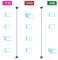 PATboard Scrum Board und Kanban tafel Home Toolset magnetisch - Magnetkarten für agiles projektmanagement – Verbessern Sie Ihre Productivität mit diesen Home-Office-Tools