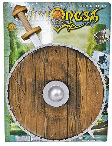 Lively Moments Wikinger Set zweiteilig - Schwert und Schild zum Kostüm