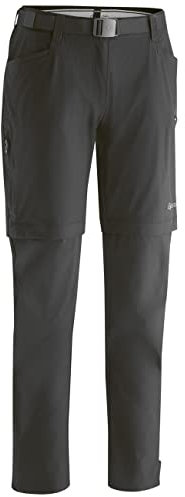 Gonso Ruth, Lange Damen Fahrradhose mit Zipp-Off-Funktion, Wasser- und fleckabweisend, Relax Gel Comfort Sitzpolster, Körpernahe Passform