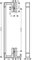 AXOR Hansgrohe Universalzubehör Duschtürgriff 444 mm, Farbe: Chrom - 42837000