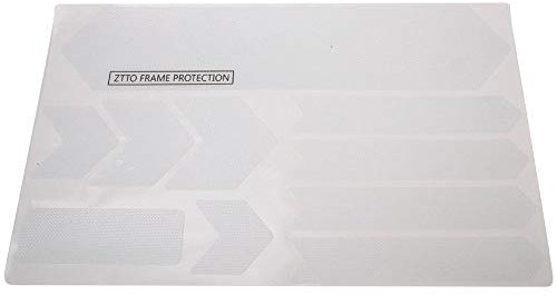 Tbest Fahrrad Rahmenschutz Aufkleber Kratzfeste Rennradrahmen-Abdeckungen Mountainbike Kettenschutz Aufkleber Schutzfolie Rahmen Front Gabel Schutz für BMX Mountainbike