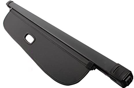 IITA Copertura del Bagagliaio Retrattile per Auto per Mitsubishi per Pajero V73 dal 2000 al 2008 Tenda di Copertura del Vano Posteriore Carico Parasole (Color : Nero)