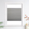 Heichkell Wabenplissee ohne Bohren Rollo Sonnenschutz Sichtschutz Doppelplissee Klemmfix Plissee Farbecht für Fenster und Tür, Grau BxH 90x110 cm