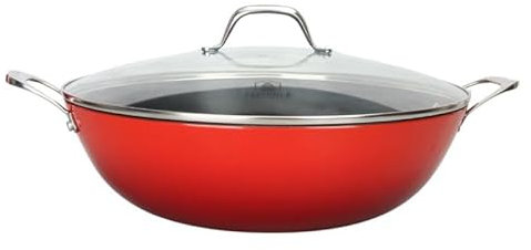 Wok rouge 36cm - Red AirIron